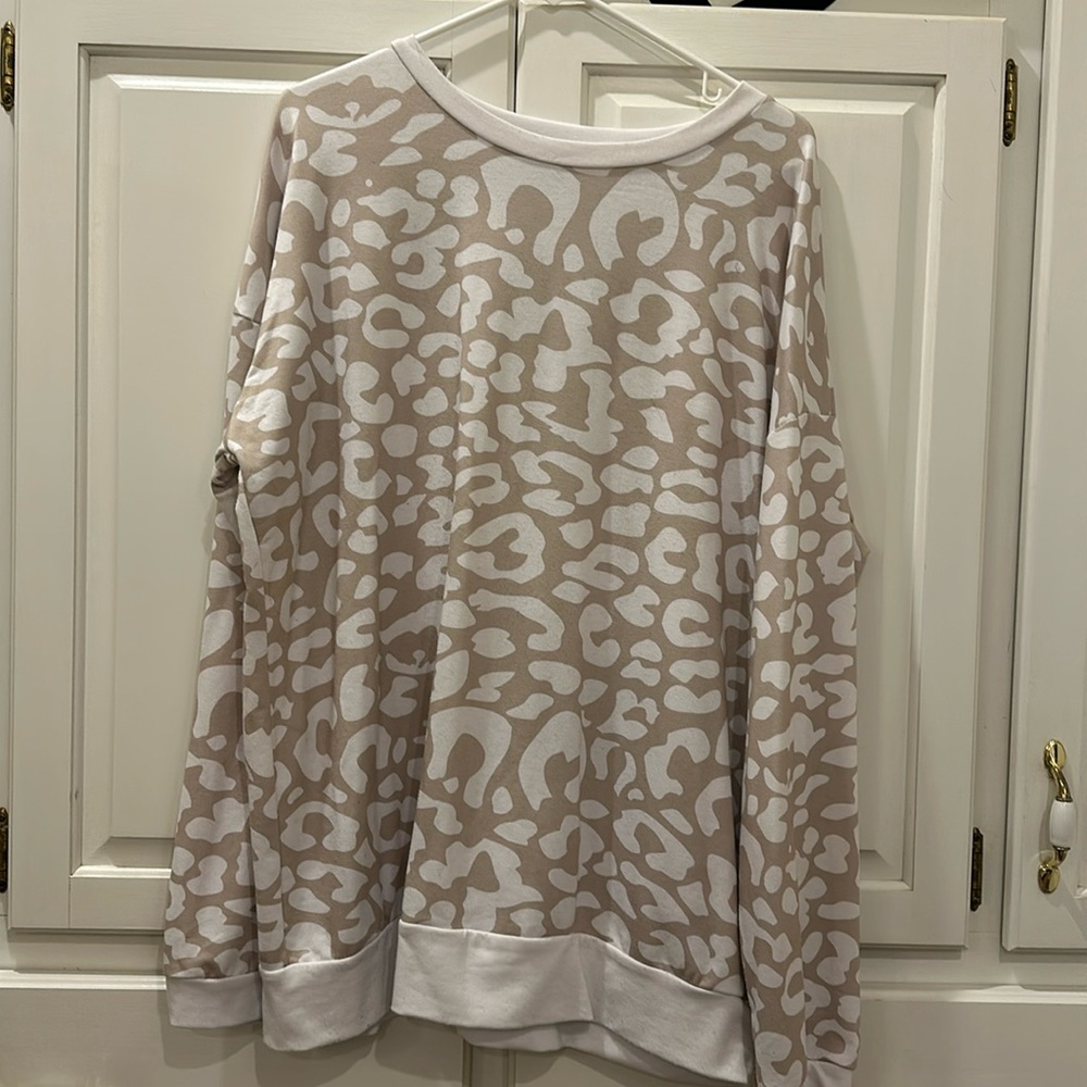 Discount Divas animal print top